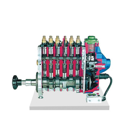 电控滑阀控制喷油泵解剖模型