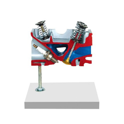 气缸盖解剖模型-3气门发动机